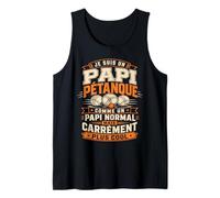 Pétanque Tee Homme Papi Pétanque Bouliste fête des pères Débardeur