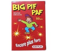 Pétards clac-doigt - Big Pif-paf - Effet sonore - Artifices d'extérieur - Boite de 50