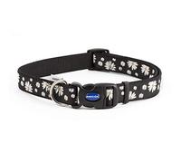 PETBLIS Laisse en Nylon Marguerite Noir 19 mm x 1 m 1 kg