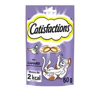 PETCARE CATISFACTIONS - Friandises pour Chat Au Canard 60G - (Lot De 4)