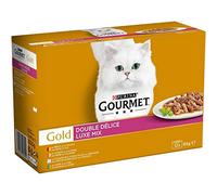 PETCARE Gourmet Gold - Gold Double Délice 1020G - (Lot De 3)