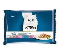 PETCARE Gourmet - Perle Les Plaisirs De La Mer 340G - (Lot De 4)