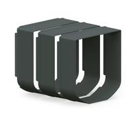Petcare Rallonge de Tunnel Compatible avec Microchip Chatière & Chatière Connect Accessoire d'Installation Murale Gris (Lot de