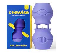 PetClan Chewise - Support de bâtons de bully amélioré, sécurisé et très résistant, dispositif de sécurité sans BPA pour éviter l'étouffement, s'adapte à différentes tailles de bâtons et de chiens