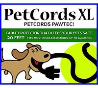 PetCords Protection de Cordon pour Chien et Chat - Protège Vos Animaux de Compagnie de la Mastication à Travers Les câbles isolés, Non parfumé, inodore (Standard, 6 mètres)