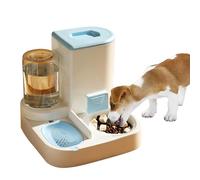 PETCUTE 2 en 1 Distributeur de Croquettes pour Animaux de Compagnie,Automatique Distributeur Croquettes Chat,Gamelle à Nourriture et à Eau pour Animaux de Compagnie,pour Petit Chien,Chat, Chaton