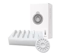 PETCUTE 6 Pièces Fontaine a Eau Chat Filtre, Multi-Filtration, pour 2,8L Fontaine à Eau pour Chat, Adoucissement de l'eau,Filtres de Remplacement Convient pour Fontaine Chat Chien