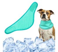 PETCUTE Bandanas Rafraîchissants pour Chien,Collier de Refroidissement Respirant pour Chiens,Écharpe Rafraichissante de Chiot,Évite Les Insolations - pour Races de Petite, Moyenne et Grande,Vert,S