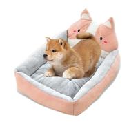 PETCUTE Chien Coussin Lavable Lit de Chat Moelleux Paniers Chiens Imperméable Chien Coussin Apaisant Lit Animaux de Compagnie Exterieur
