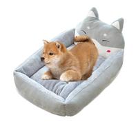 PETCUTE Chien Coussin Lavable Lit de Chat Moelleux Paniers Chiens Imperméable Chien Coussin Apaisant Lit Animaux de Compagnie Exterieur