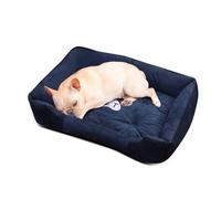 PETCUTE Chien Coussin Paniers pour Chiens Grande Petit Taille Lavable Coussin Apaisant Chien Lit de Chat Moelleux Lit Animaux de Compagnie XS-45×30×15CM