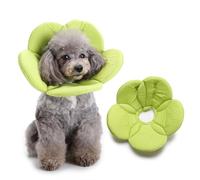 PETCUTE Colerette pour Chien Anti Lechage, Collerette Récupération Protection Lavable pour Chat et Chien, Collier Post-Chirurgical Elizabethan, Collerettes pour Animaux de Compagnie (L)