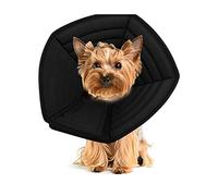 PETCUTE Collerette pour Chiens Chat Collier de Récupération pour Animaux de Compagnie Réglable Anti-Morsure Protection Cône Confortable Souple Collerette Cône