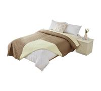 PETCUTE Couverture Imperméable pour Chien, Lavable Antidérapante Couverture pour Animaux de Compagnie, Couverture pour Chien et Tapis pour Chat pour Canapé, Lit et Voiture,Camel,210 * 260CM