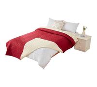 PETCUTE Couverture Imperméable pour Chien, Lavable Antidérapante Couverture pour Animaux de Compagnie, Couverture pour Chien et Tapis pour Chat pour Canapé, Lit et Voiture,Rouge vin,210 * 260CM