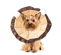 PETCUTE Elizabeth pour Chat Collier de récupération pour Chien Souple cône de Collier pour Chiens réglable Post opératoire