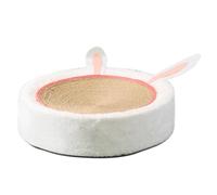 PETCUTE Griffoir Chats Carton,Planche à Gratter pour Chats,2 en 1 Grattoir Chat Ovale Haute Densité,Griffoirs Carton Chat pour se Reposer et Faire Ses Griffes,pour Protecteur de Meubles
