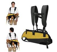 PETCUTE Harnais de Levage pour Chien de Grande Taille,Respirante Sac de Transport pour Chien avec Poignée,Sac à Dos Réglable pour Chien Âgé, Blessures Articulaires,Chiens Souffrant D'arthrite