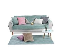 PETCUTE Housse de Canapé Dangle,4/3/2/1 Places Couvre Canapé,Revetement de canape Antiderapante Universel,Protège-Canapé pour Chiens,Multifonction Serviette de Canapé,Vert 110 * 240cm
