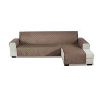 PETCUTE Housse de canapé en Forme L matelassé Housse de canapé d'angle Protecteur de canapé sectionnel avec Chaise Droite étanche 240x270cm