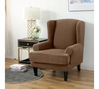 PETCUTE Housse de Fauteuil à Oreilles Extensible Couvre Fauteuil Elastique Protecteur pour Chaise