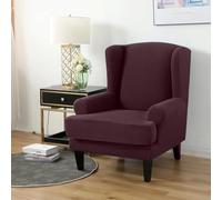 PETCUTE Housse de Fauteuil à Oreilles Extensible Couvre Fauteuil Elastique Protecteur pour Chaise