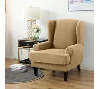 PETCUTE Housse de Fauteuil à Oreilles Extensible Couvre Fauteuil Elastique Protecteur pour Chaise