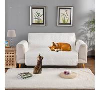 PETCUTE Housses de canapés 3 Places matelassés Couvre canapés Protecteur de canapés Protège Canapé Housse pour Animaux de Compagnie