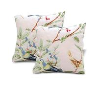 PETCUTE Housses de Coussin 2 pièces 45 * 45cm