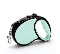 PETCUTE Laisse Chien Laisse Rétractable pour Petit Moyen Chien Enrouleur Nylon Solide Extensible à 3M avec Un Boutton S'arrêter Bloquer Jusqu'à 20Kg Vert