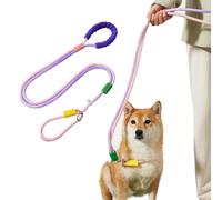 PETCUTE Laisse de Dressage pour Chien,Réglable Laisse Chien Corde avec Souples Poignée Rembourrée,Laisse pour Chien en Nylon,Convient Course à Pied et Randonnée,pour Petits, Moyens et Grands Chiens