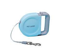 PETCUTE Laisse pour Chien,Laisse Chien Enrouleur pour Petit,Moyen Chiens,Corde de Laisse pour Chien de 5m avec Sangle en Nylon Forte,Poignée Rétractables,Frein à Une Main,Verrouillage