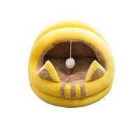 PETCUTE Lit Lavable Chat Niche Chaud et Confortable Coussin Doux avec Fond Antidérapant