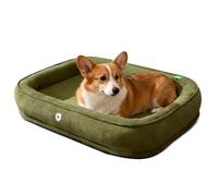 PETCUTE Lit Orthopédique pour Chien, Panier Lavable pour Chiens et Chats avec Housse Amovible et Fond Antidérapant,Imperméable Coussin pour Chien,Tapis Matelas Lit Anti-Stress pour Chiens,L