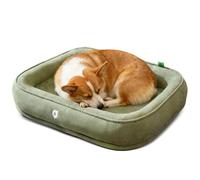 PETCUTE Lit Orthopédique pour Chien, Panier Lavable pour Chiens et Chats avec Housse Amovible et Fond Antidérapant,Imperméable Coussin pour Chien,Tapis Matelas Lit Anti-Stress pour Chiens,L