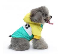 PETCUTE Manteau d'hiver pour Chien avec Capuche,Vetement pour Chien Coupe-Vent pour Petit Moyen Grands Chiens,Fermeture à Bouton,Vêtements Chauds pour Chien avec Doublure en Polaire