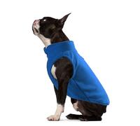 PETCUTE Manteau d'Hiver pour Chien Coupe-Vent Avec Trou pour Harnais, Gilet en Polaire Doux et Chaud, Vêtement pour l'Hiver pour Petit Moyen Chien Chat