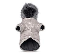 PETCUTE Manteau d'hiver pour Chien vêtements Chauds pour Chiens de Doublure en Polaire Chaude pour Chien imperméable