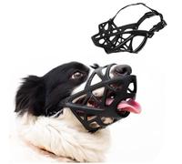 PETCUTE Muselière pour Chien,Réglable Museau de Chien avec Bande Réfléchissante,Mieux prévenir Les morsures, mâcher et aboyer Museau,Muselière pour Petits Chiens,pour Moyens Et Grands Chiens