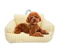 PETCUTE Panier Chien Grande Taille,Canapé Chien Orthopedique avec Fond Antidérapant,Lit pour Chien Doux et Lavable,Coussin pour Chien avec Poignée,Panier Chien Petite Moyenne Taille