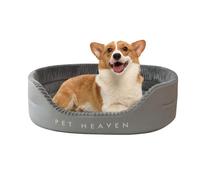 PETCUTE Panier Chien Grande Taille,Grand Canapé Chien Orthopedique avec Fond Antidérapant,Réversible Lit pour Chiens et Chat,Lavable en Machine Paniers pour Chiens