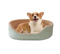 PETCUTE Panier Chien Grande Taille,Grand Canapé Chien Orthopedique avec Fond Antidérapant,Réversible Lit pour Chiens et Chat,Lavable en Machine Paniers pour Chiens