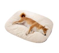 PETCUTE Panier Chien Grande Taille, Réversible Lavable Lits pour Chiens,Doux Coussin pour Chien,Tapis Matelas Lit pour Animal de Compagnie avec Fond antidérapant,Fermeture éclair