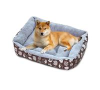 PETCUTE Panier Confortable pour Chien et Chat, Lavable en Machine, Lit Douillet pour Animal de Compagnie, Respirant avec Base Antidérapante