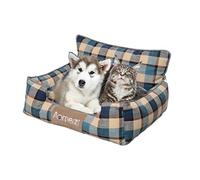 PETCUTE Panier Orthopédique Moyenne Taille pour Chien, Lit Lavable avec Tapis Dehoussable, Antidérapant et Ultra Doux, Coussin pour Petits, Moyens et Grands Chiens