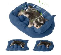 PETCUTE Panier pour Chien Durable et Confortable,Lavable Lit pour Animaux,Lavable en Machine,Respirant Lit pour Chien,Coussin de lit pour Chat,Trois Formes,Convient aux Petits Chiens et Chats