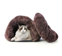 PETCUTE Panier pour Chien et Chat - Sac de Couchage et Nid Chaud - Lit pour Animal de Compagnie - Grotte pour Chat