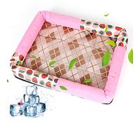 PETCUTE Paniers Chien Lit Tapis de Refroidissement pour Chien Chats