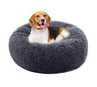 PETCUTE Paniers pour Chiens Petits Moyens Lit de Chat Peluche Rond Confortable Panier Doux Lavable pour Animal de Compagnie