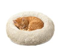 PETCUTE Paniers pour Chiens Petits Moyens Lit de Chat Peluche Rond Confortable Panier Doux Lavable pour Animal de Compagnie